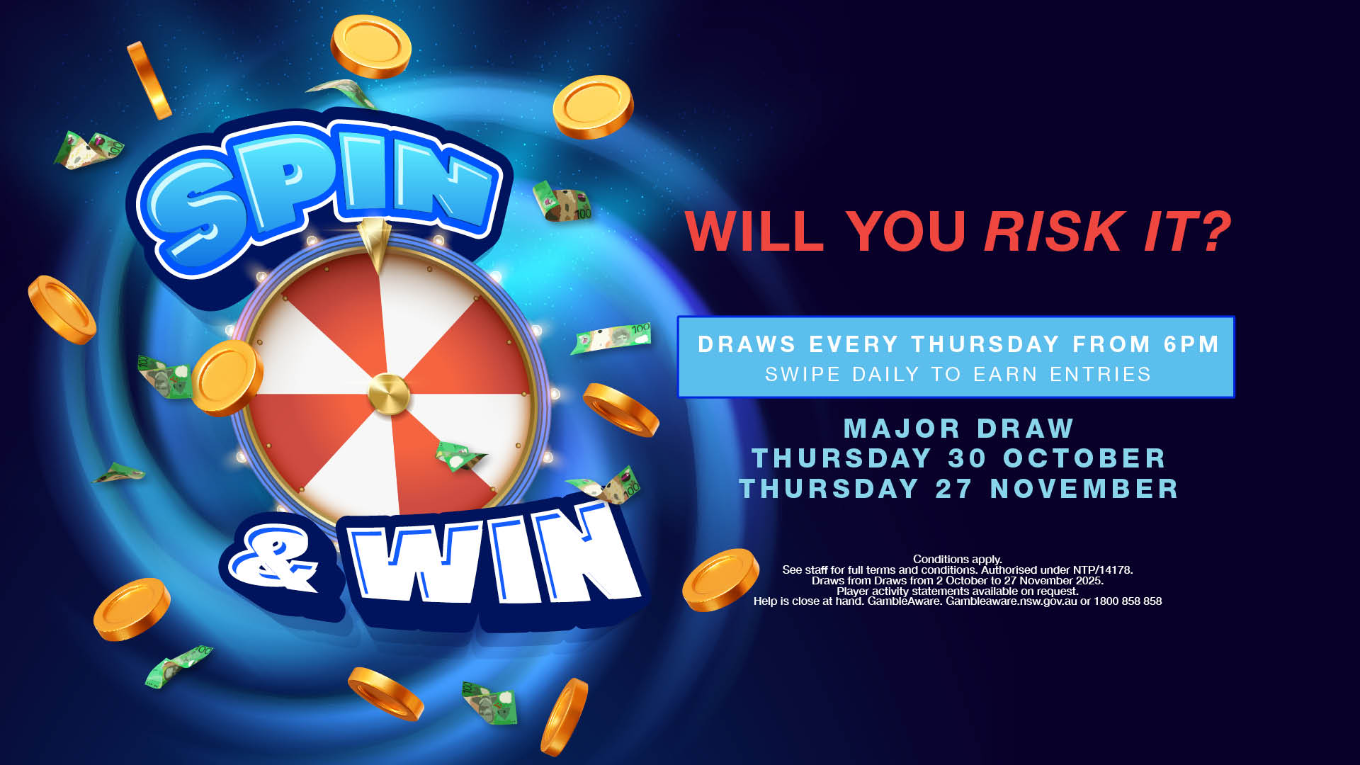 Sydney's South West | Western Sydney | Bar Western Sydney | South West pubs | Restaurants Western Sydney | Best restaurants Western Sydney | Western Sydney cafe | Italian restaurant Western Sydney - Spin and Win - illustration 3a9a2d17-dc81-4dc9-84b1-93d89540e65b