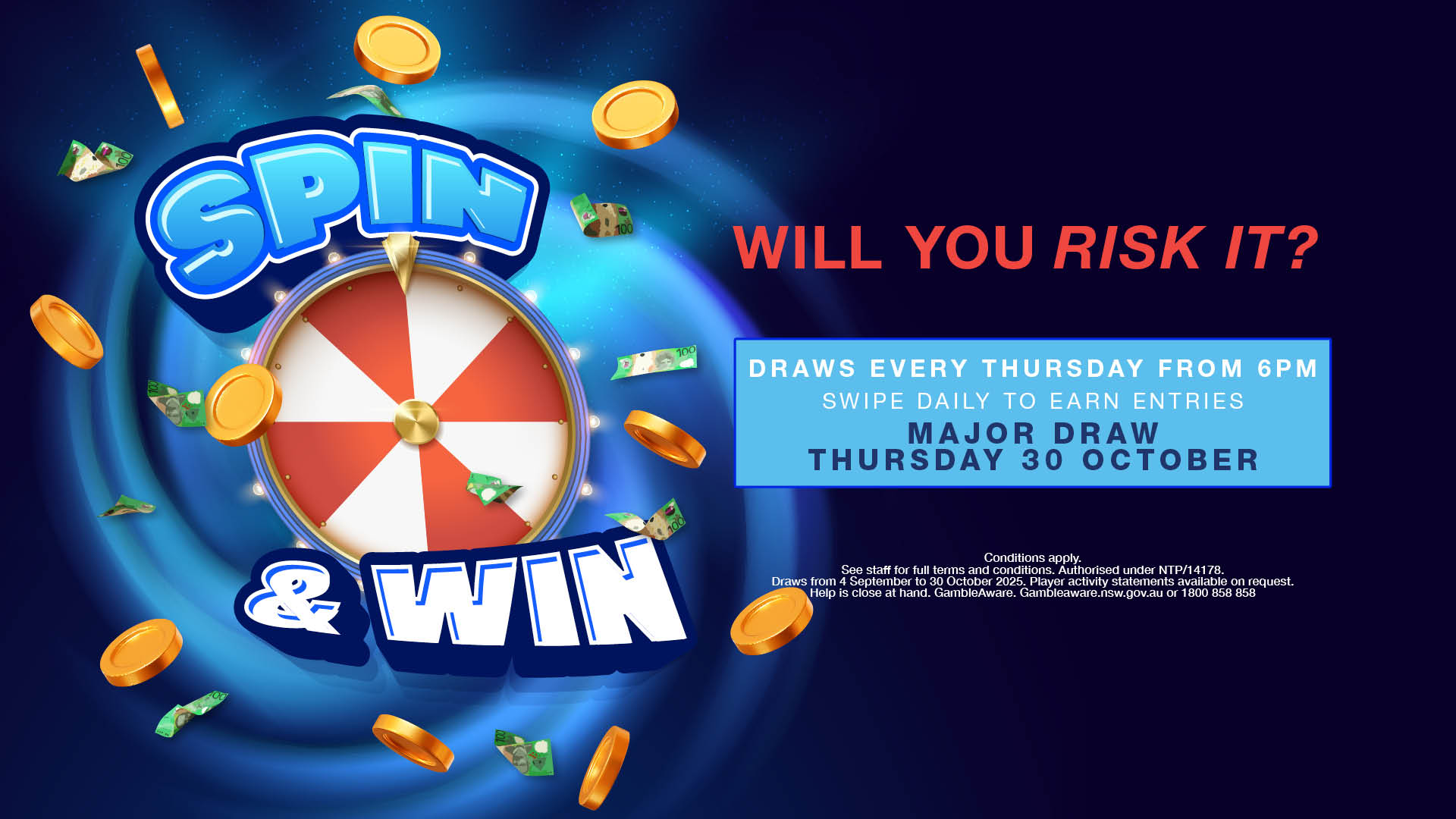 Sydney's South West | Western Sydney | Bar Western Sydney | South West pubs | Restaurants Western Sydney | Best restaurants Western Sydney | Western Sydney cafe | Italian restaurant Western Sydney - Spin and Win - illustration 3a9a2d17-dc81-4dc9-84b1-93d89540e65b